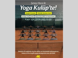 ŞENAY HOCA ile YOGA KULÜP'TE!
